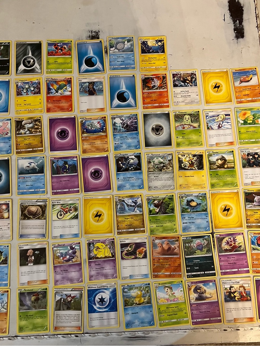 Pokemon Card Lot, 60 Cards Mixed MP to NM